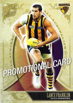 2009 Select AFL Pinnacle - Promos #AA14 Lance Franklin Front